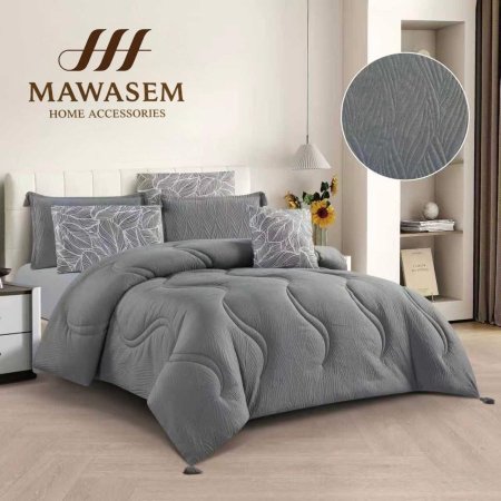 طقم لحاف Cotton مجوز 7 قطع صيفي سكني