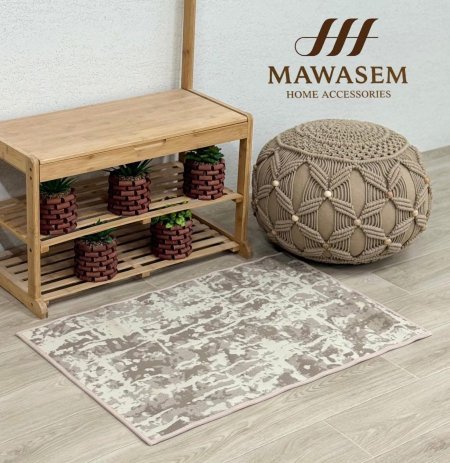 دعسة حمام فرو محفر مقاس 60*90