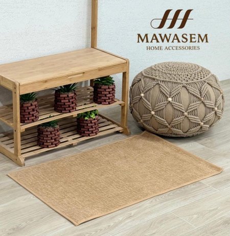 دعسة حمام فرو محفر مقاس 60*90
